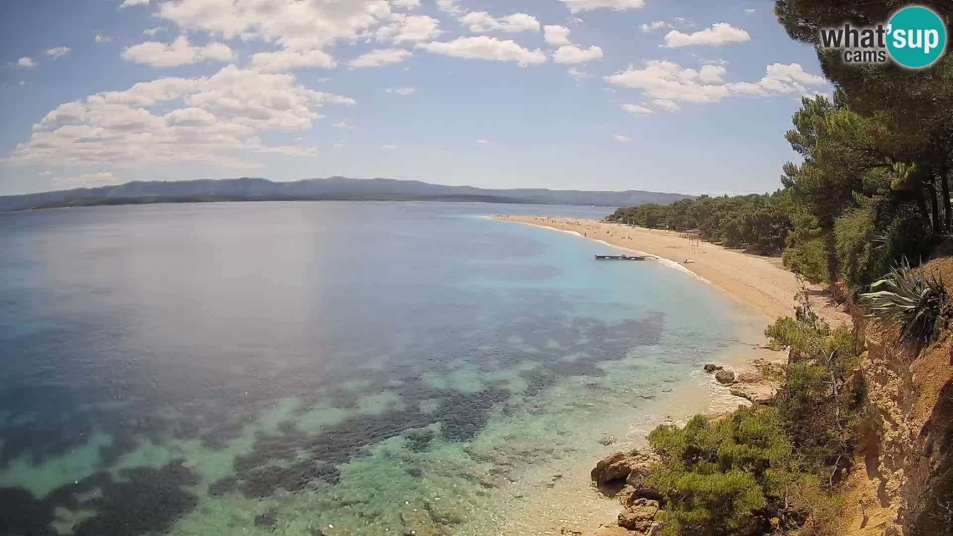 Webcam Bol Zlatni Rat – Vue en direct depuis l’île de Brač