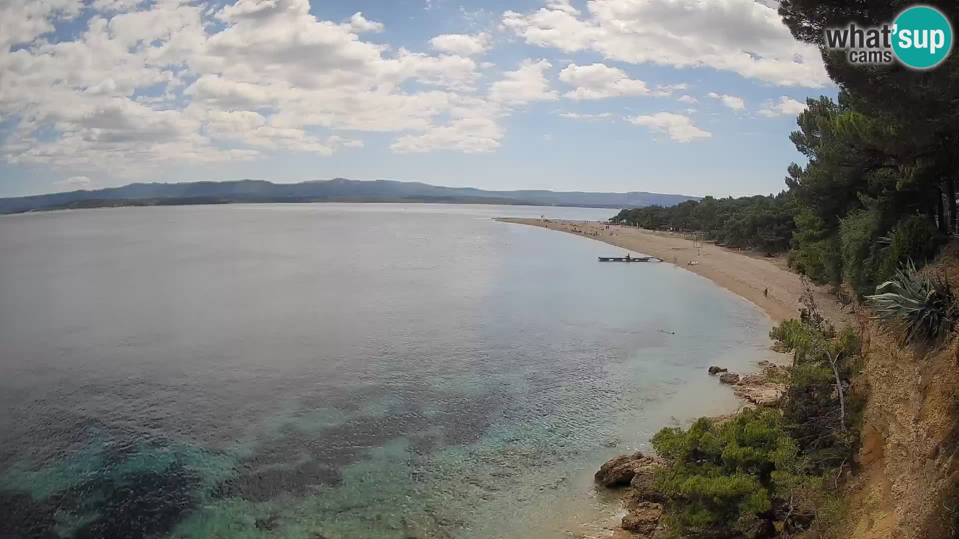 Webcam Bol Zlatni Rat – Live View from Brač Island
