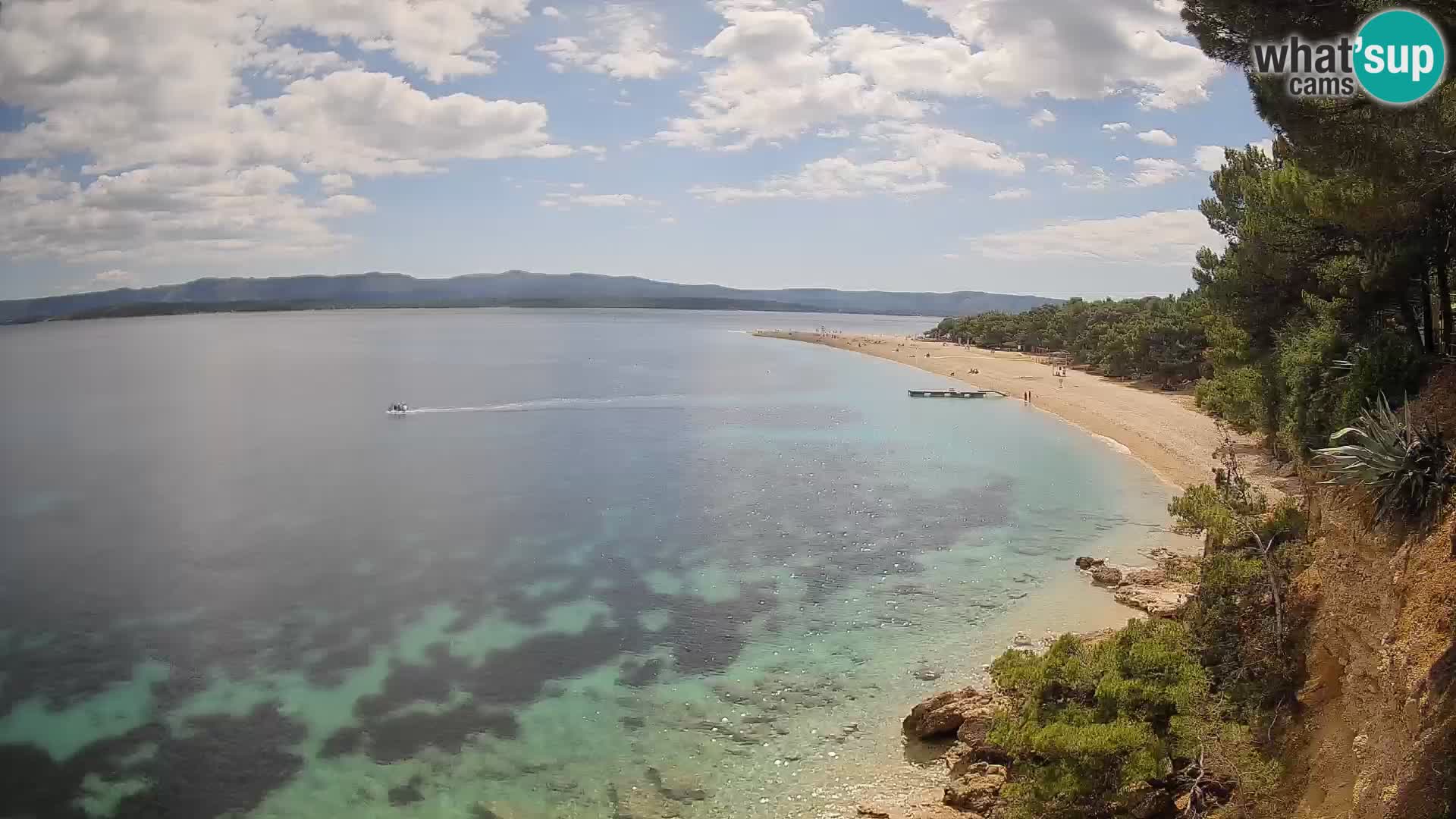 Webcam Bol Zlatni Rat – Vue en direct depuis l’île de Brač