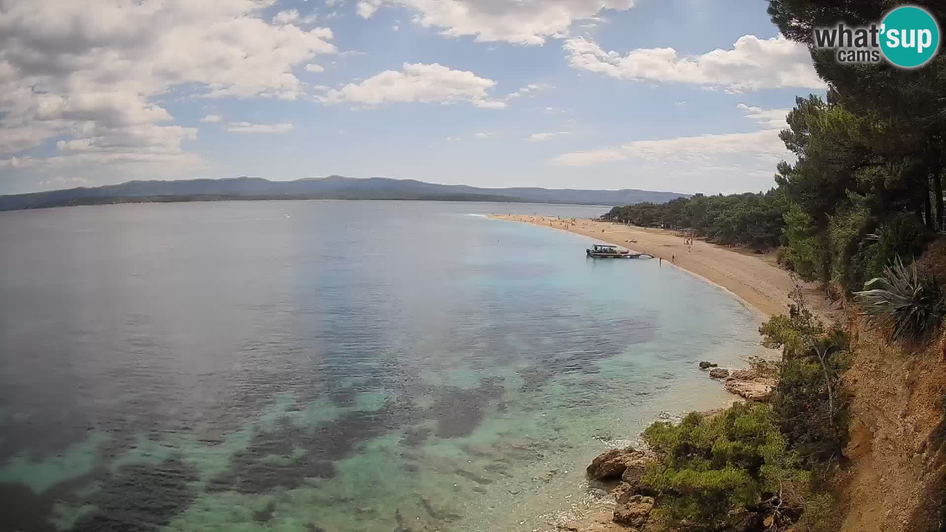 Webcam Bol Zlatni Rat – Live View from Brač Island