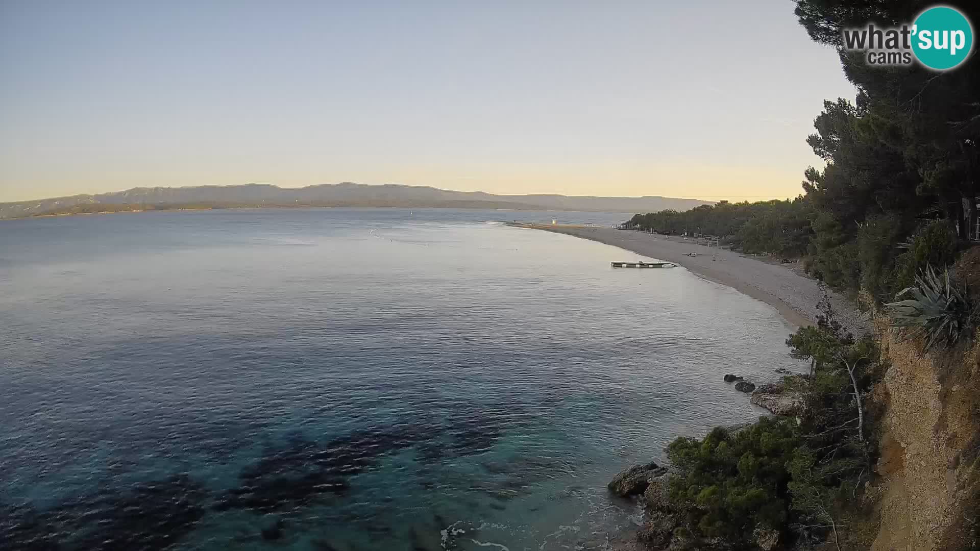Webcam Bol Zlatni Rat – Vue en direct depuis l’île de Brač