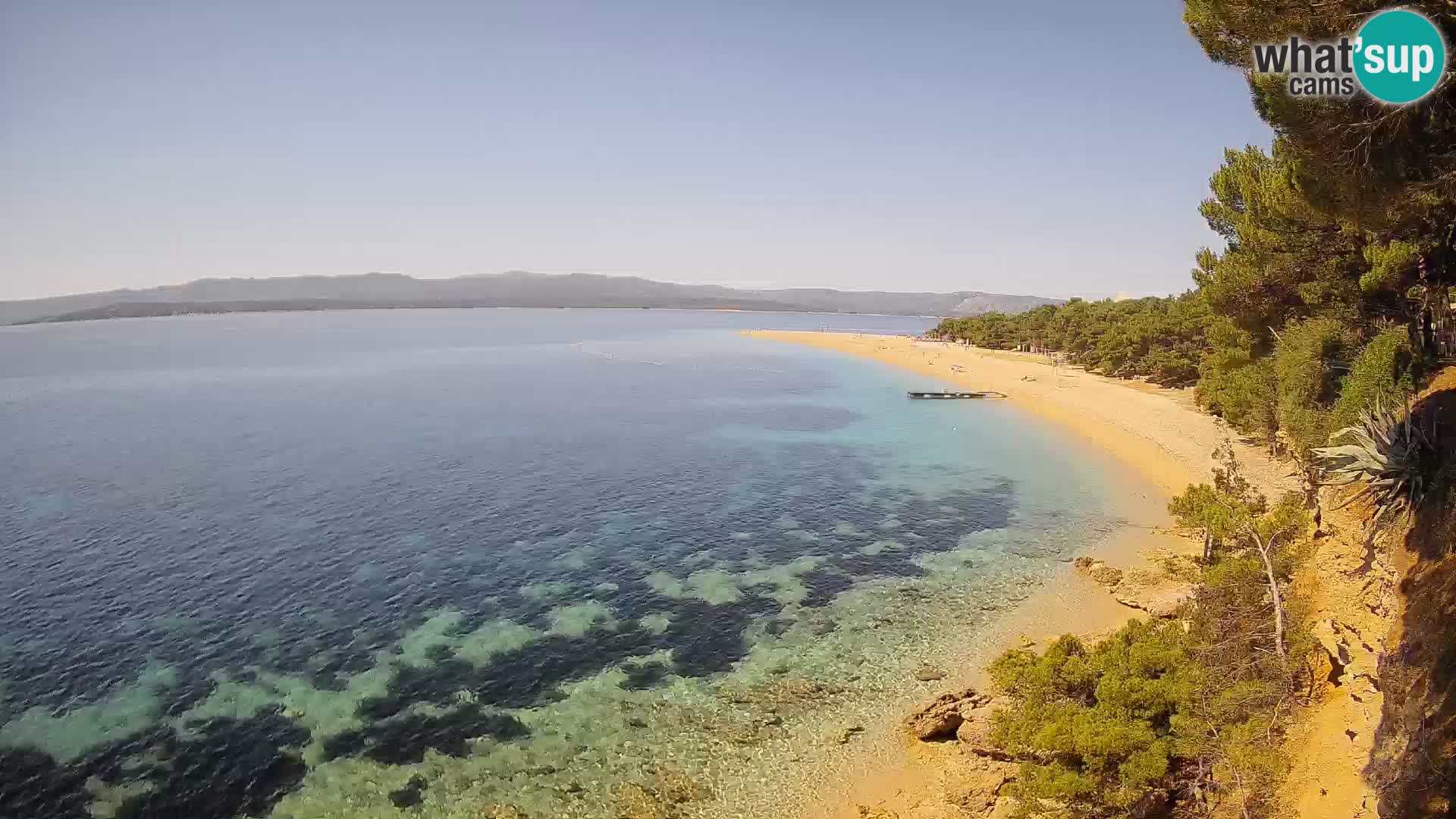 Webcam Bol Zlatni Rat – Live View from Brač Island