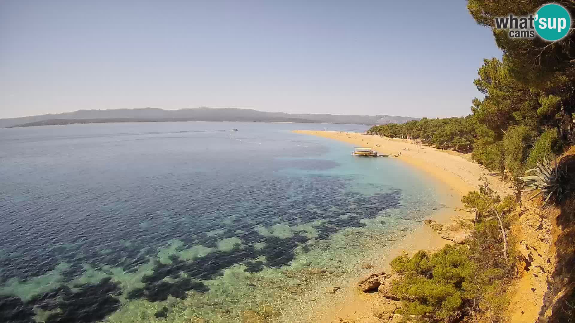 Webcam Bol Zlatni Rat – Live View from Brač Island
