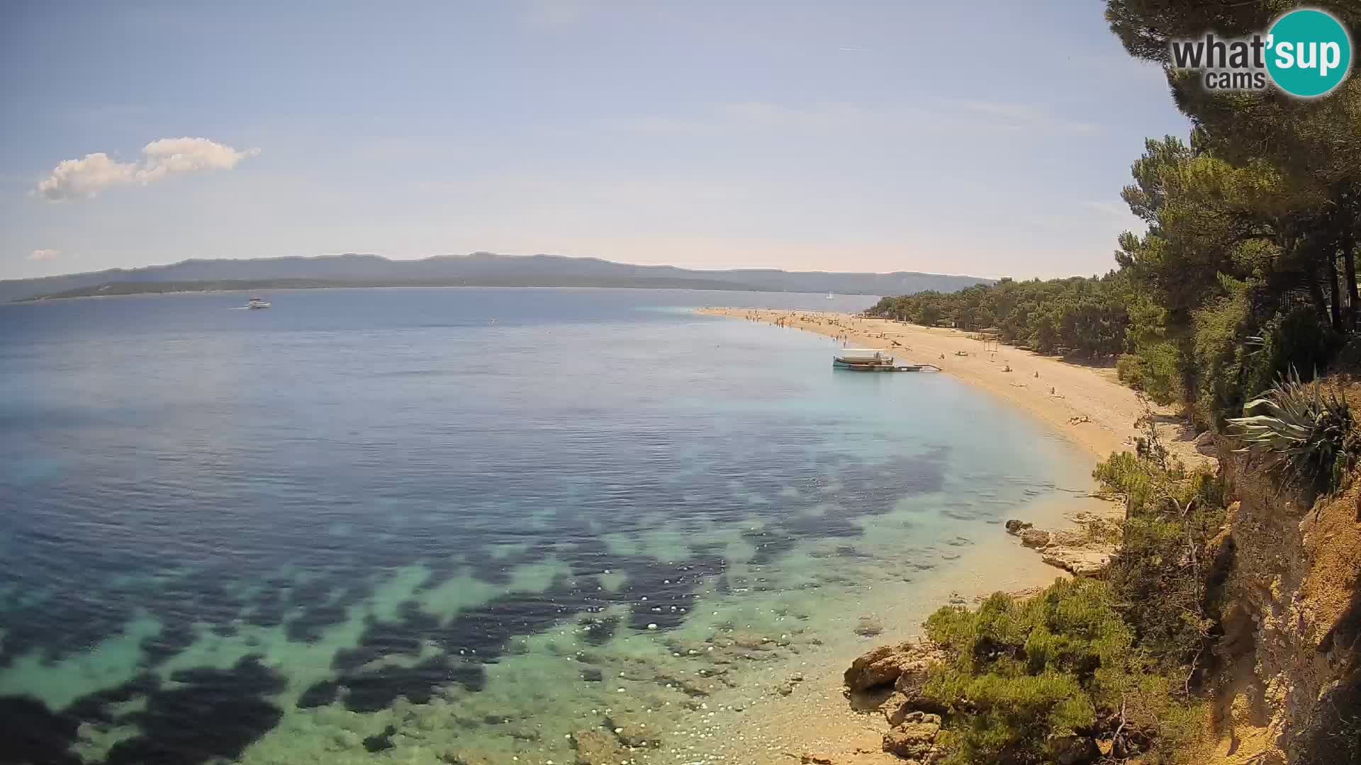 Webcam Bol Zlatni Rat – Live View from Brač Island