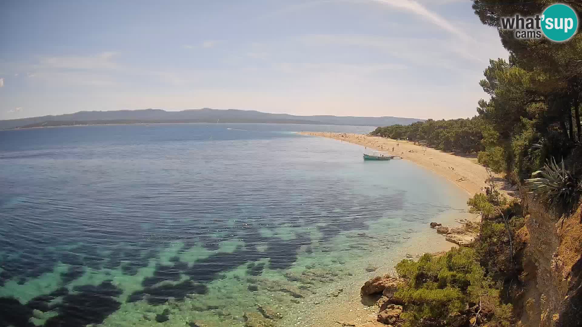 Webcam Bol Zlatni Rat – Live View from Brač Island