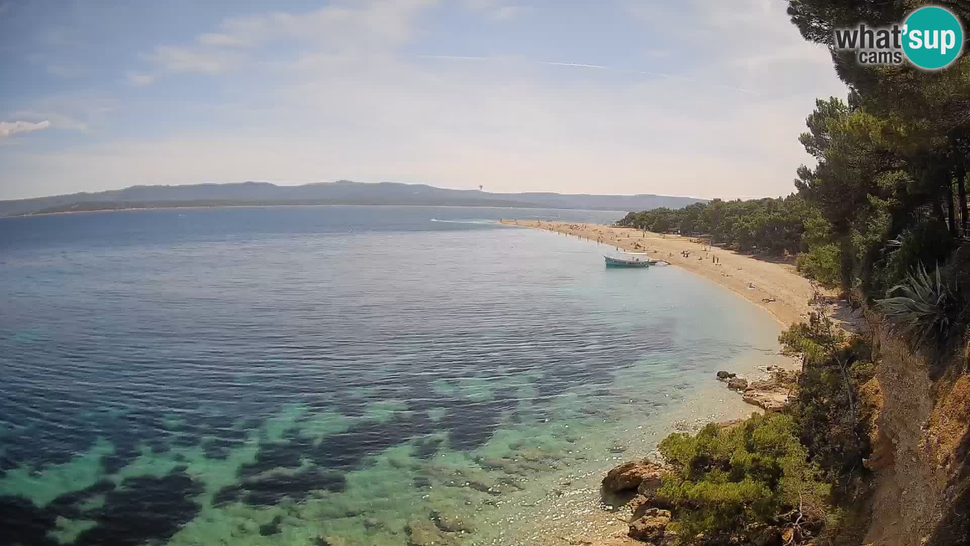Webcam Bol Zlatni Rat – Live View from Brač Island