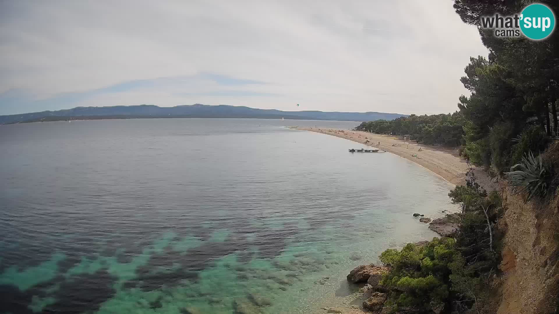 Webcam Bol Zlatni Rat – Live View from Brač Island