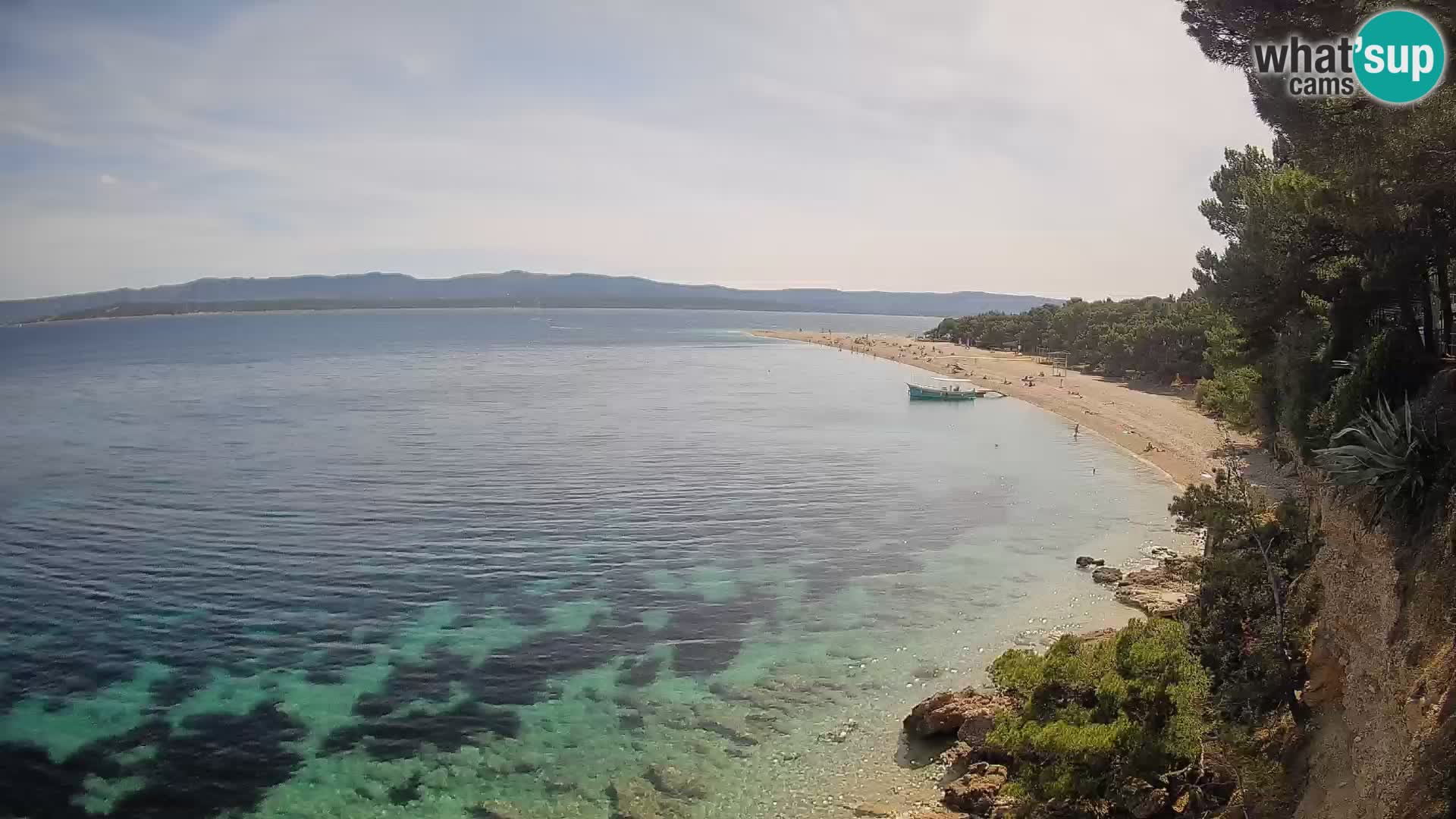 Webcam Bol Zlatni Rat – Live View from Brač Island