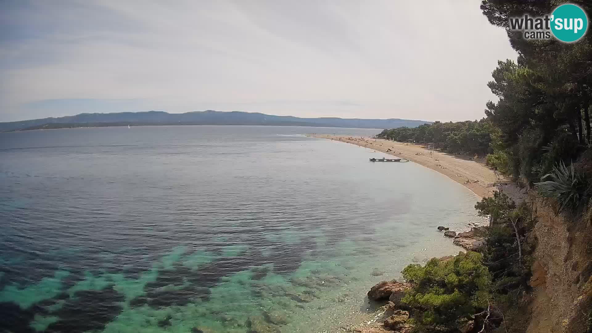 Webcam Bol Zlatni Rat – Live View from Brač Island
