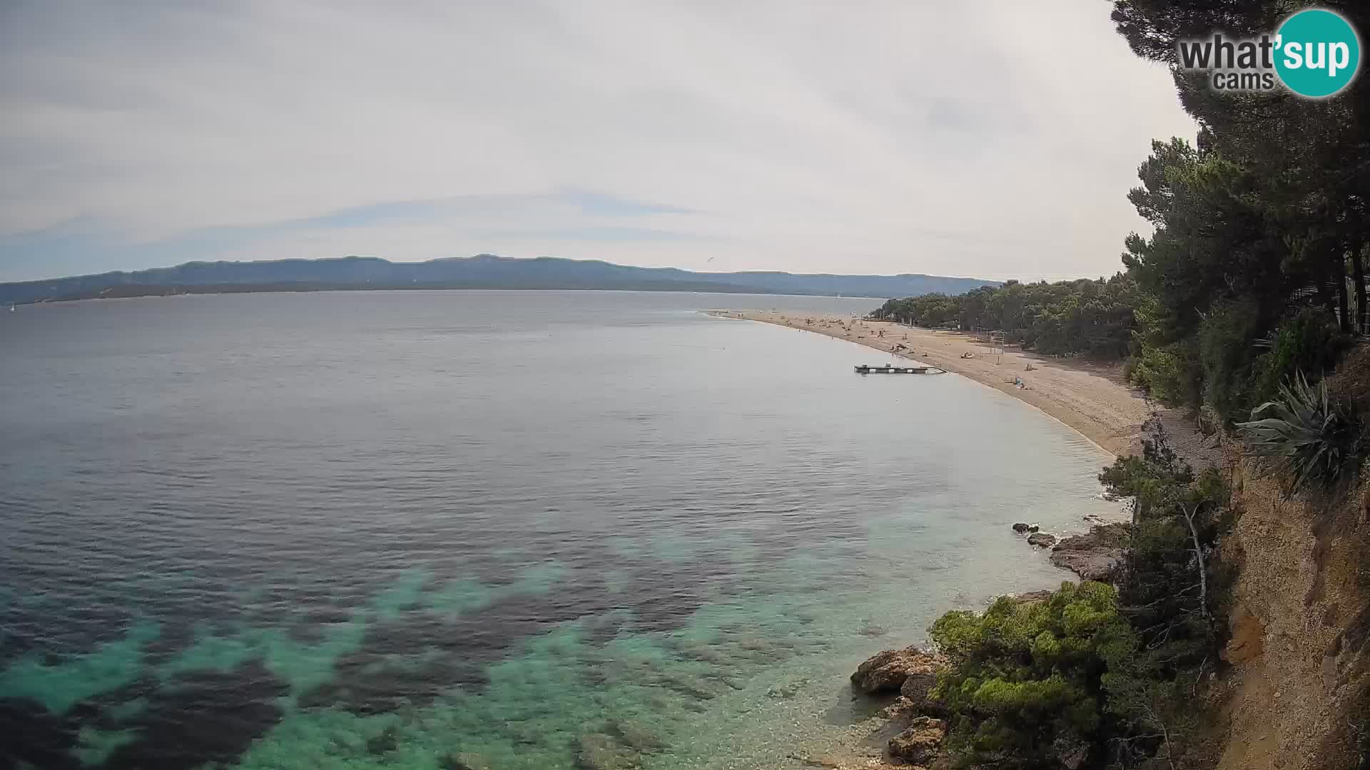 Webcam Bol Zlatni Rat – Diretta dalla spiaggia più famosa di Brač