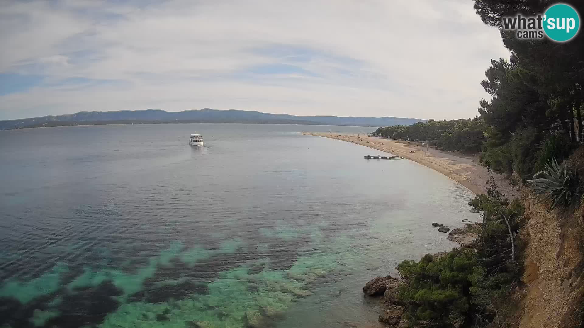 Webcam Bol Zlatni Rat – Diretta dalla spiaggia più famosa di Brač