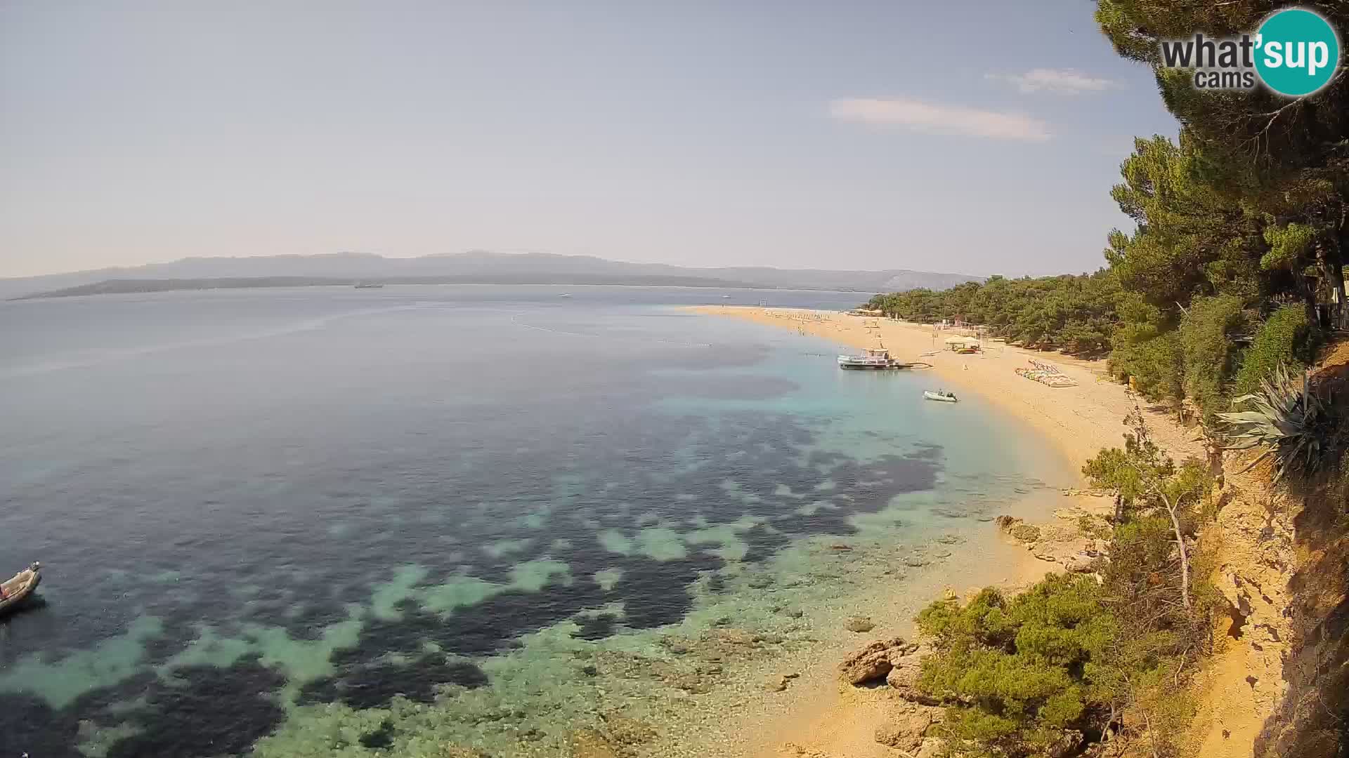 Webcam Bol Zlatni Rat – Live View from Brač Island