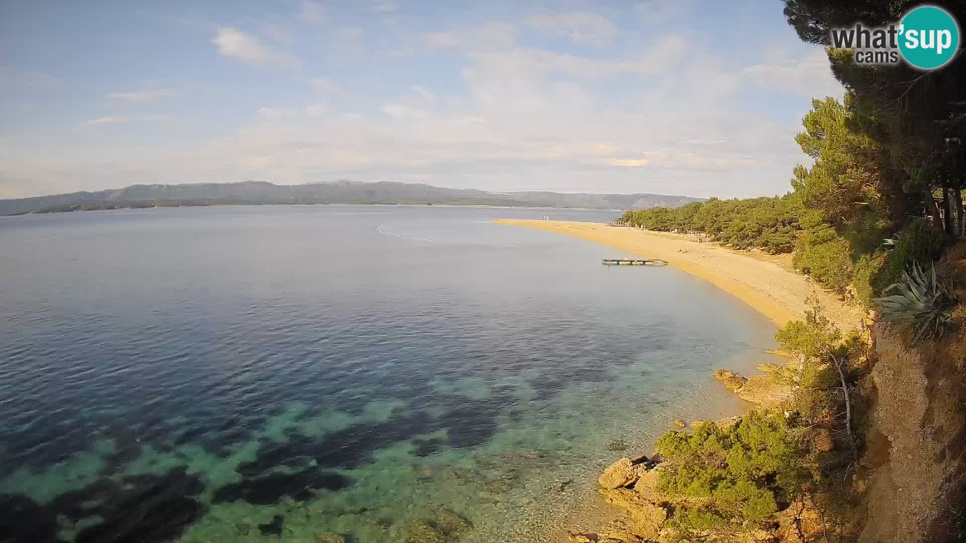 Webcam Bol Zlatni Rat – Live View from Brač Island
