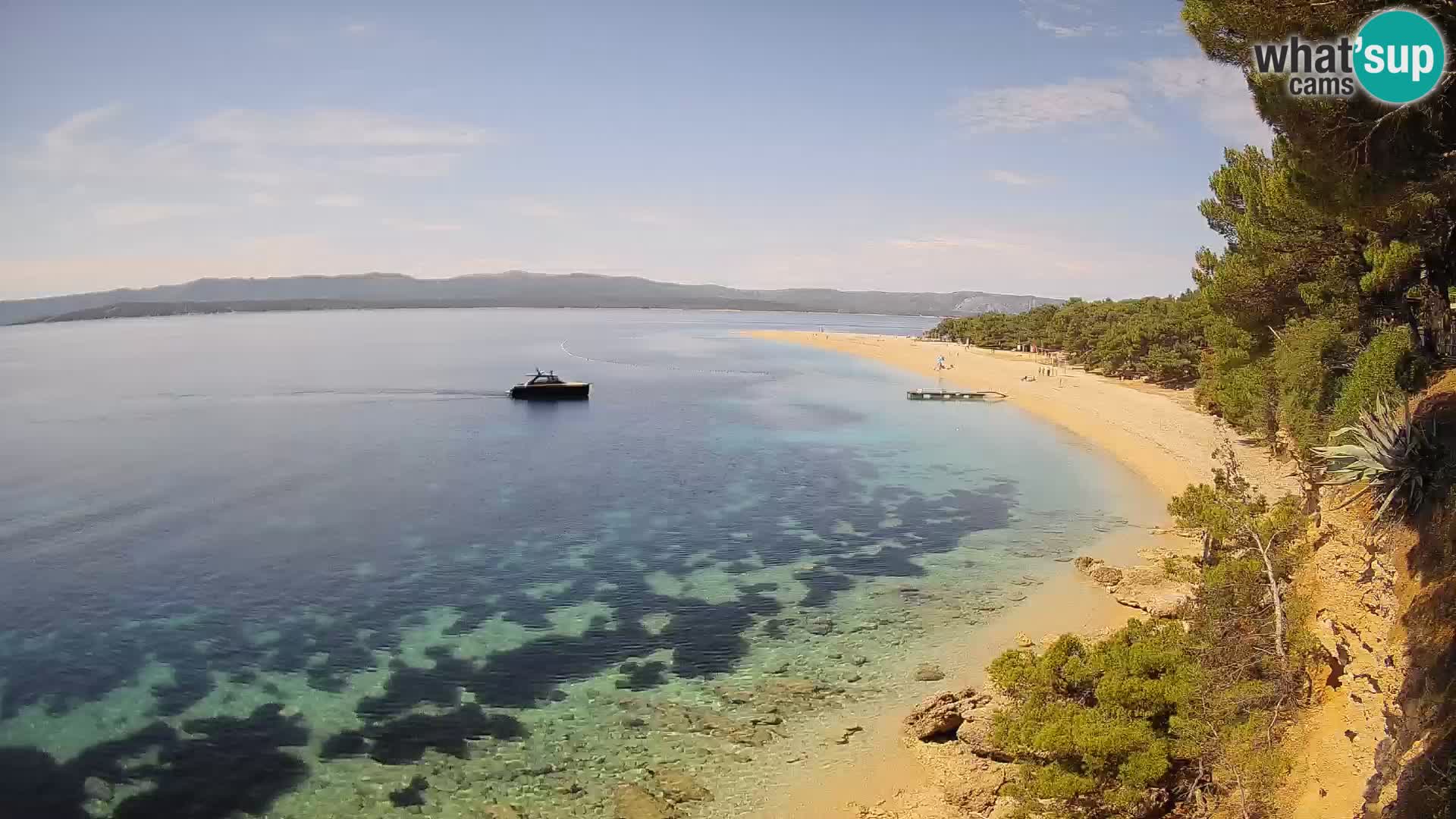 Webcam Bol Zlatni Rat – Live View from Brač Island