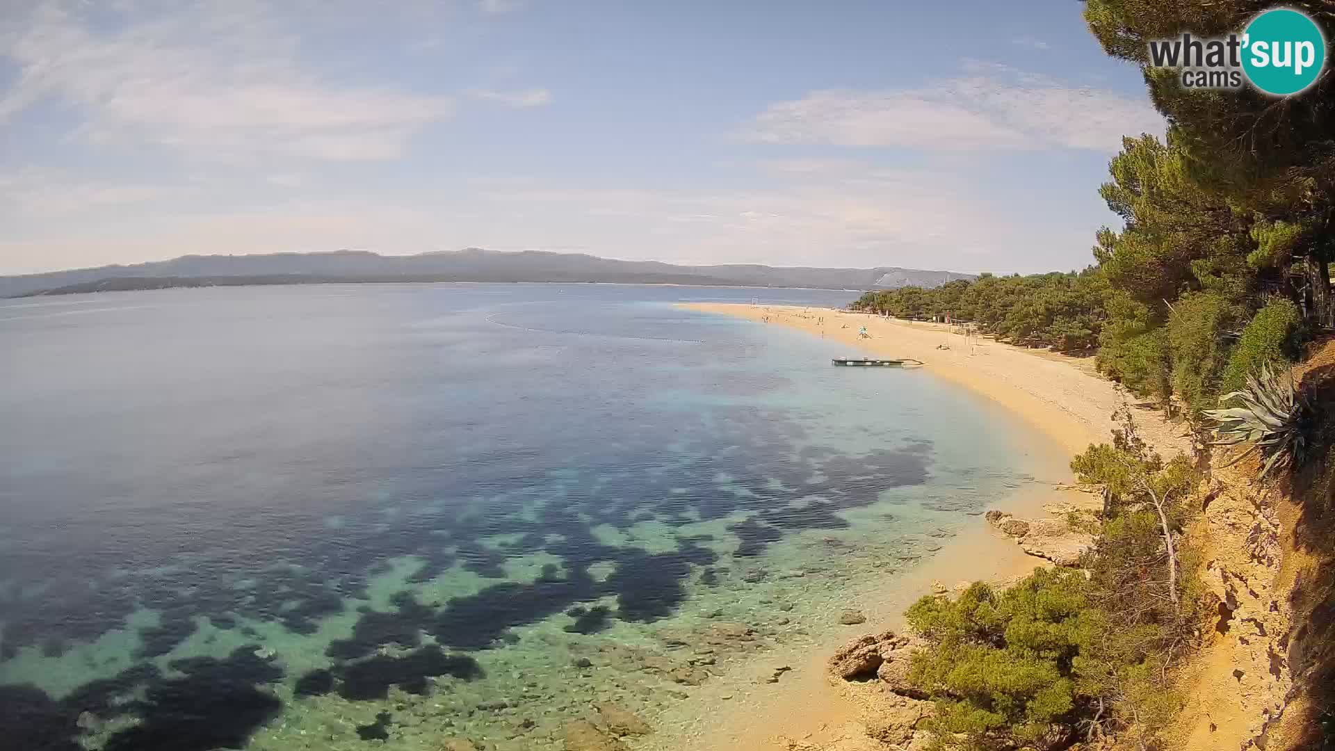 Webcam Bol Zlatni Rat – Vue en direct depuis l’île de Brač