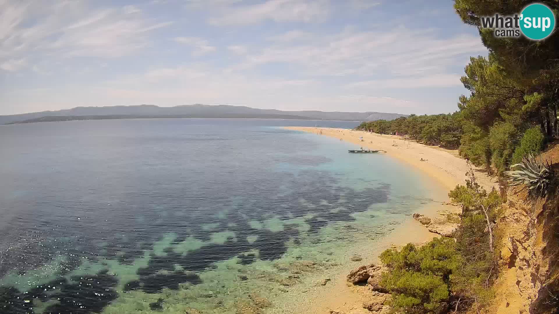Webcam Bol Zlatni Rat – Vue en direct depuis l’île de Brač