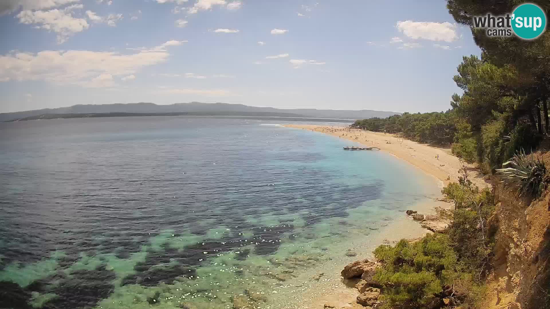 Webcam Bol Zlatni Rat – Live View from Brač Island