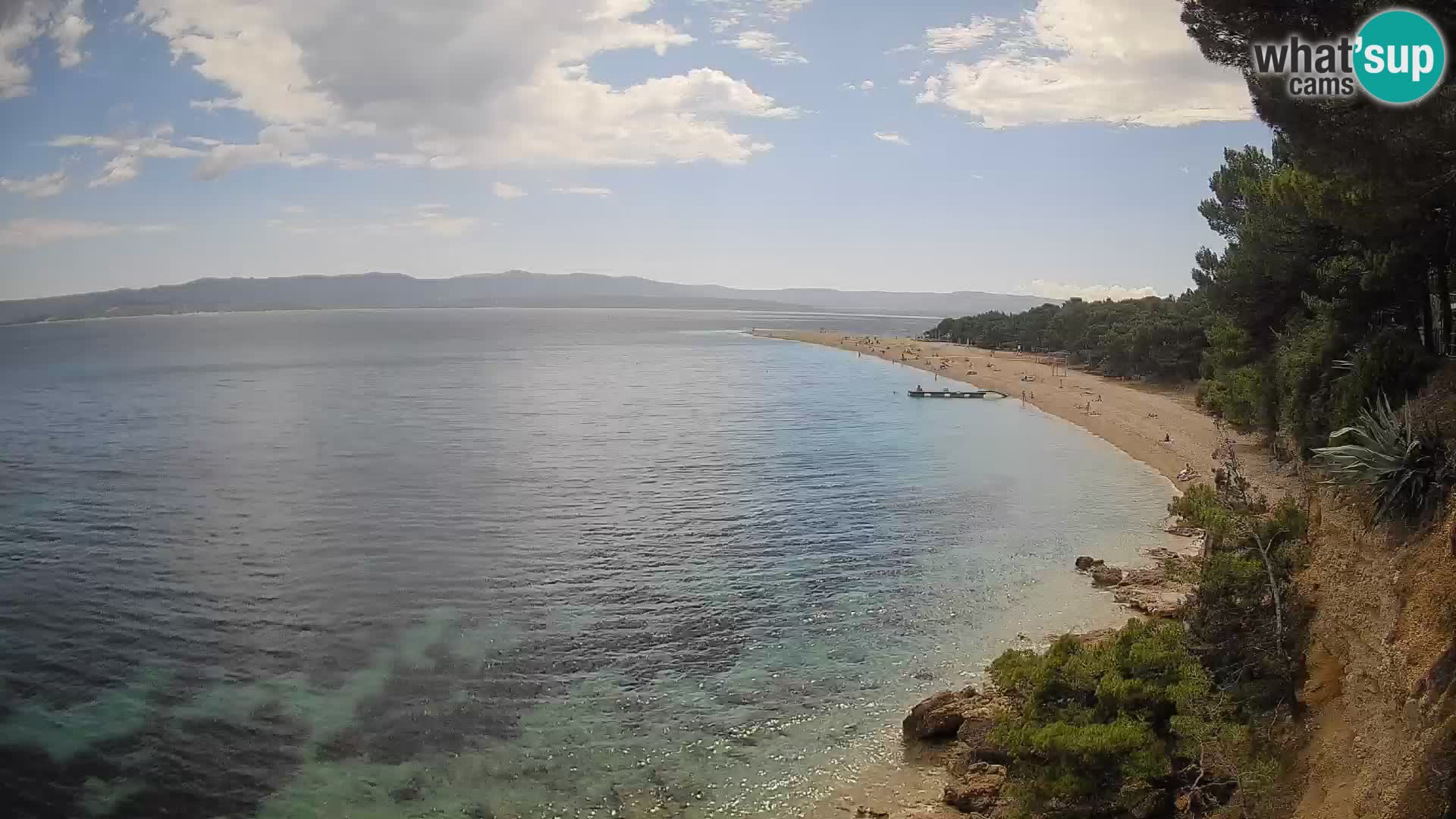 Webcam Bol Zlatni Rat – Live View from Brač Island