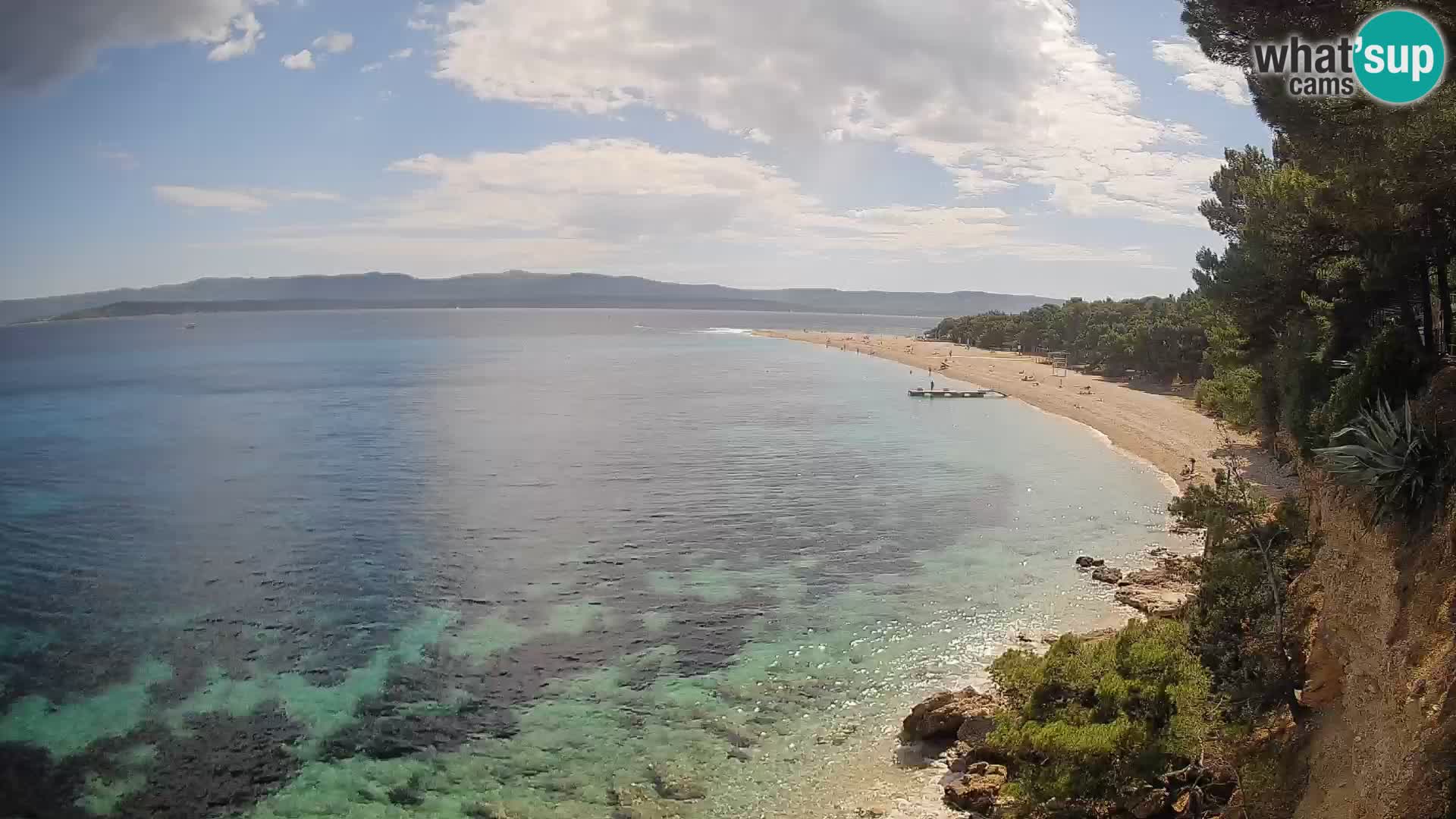 Webcam Bol Zlatni Rat – Diretta dalla spiaggia più famosa di Brač