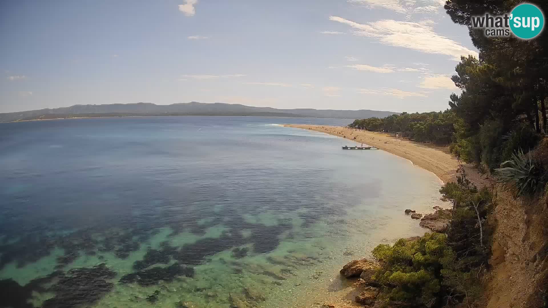 Webcam Bol Zlatni Rat – Vue en direct depuis l’île de Brač