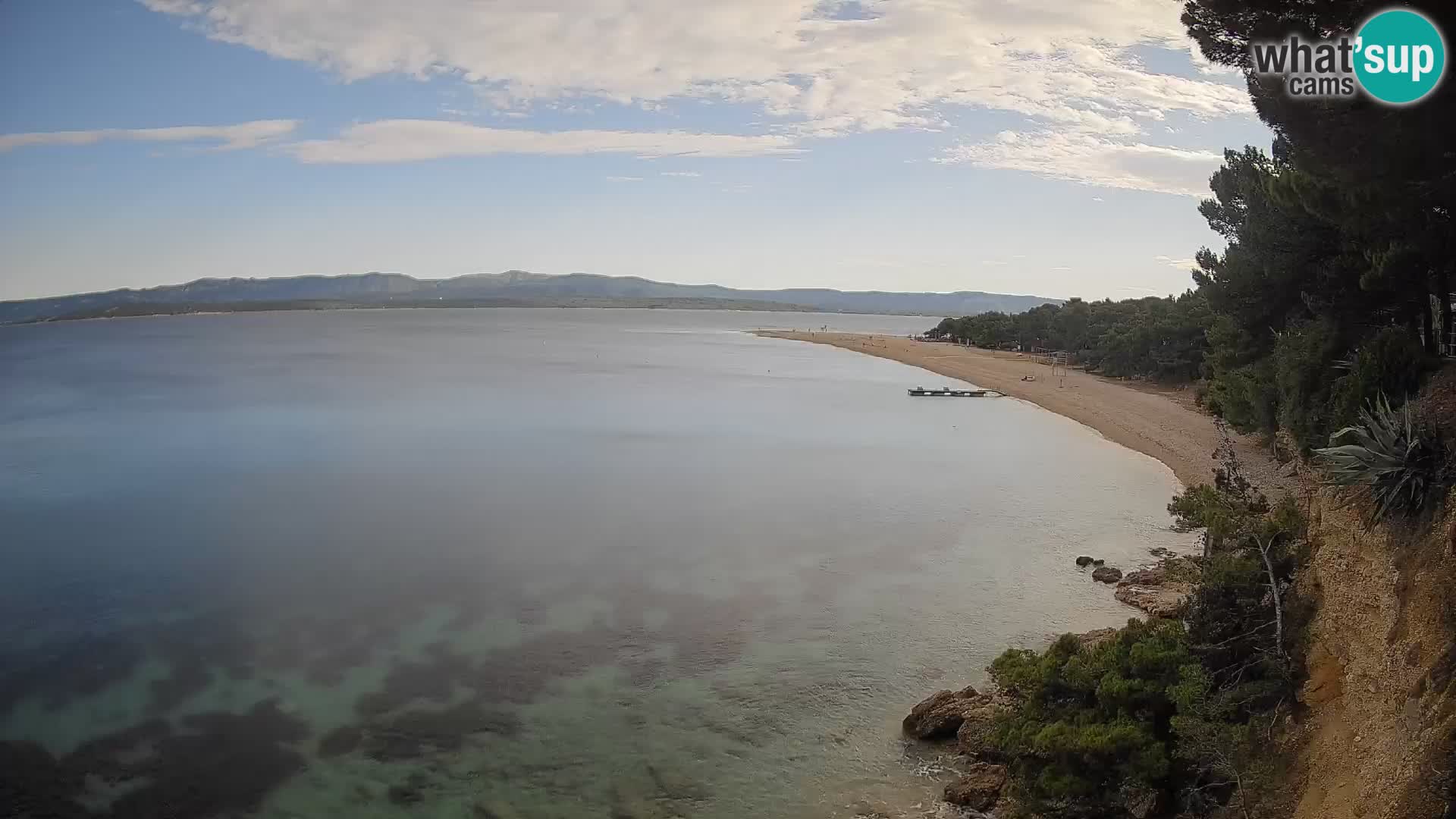 Webcam Bol Zlatni Rat – Vue en direct depuis l’île de Brač