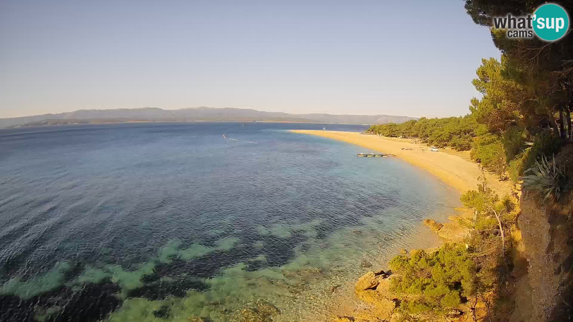 Webcam Bol Zlatni Rat – Live View from Brač Island
