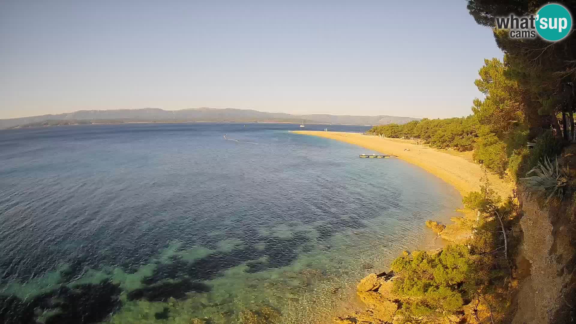 Webcam Bol Zlatni Rat – Live View from Brač Island