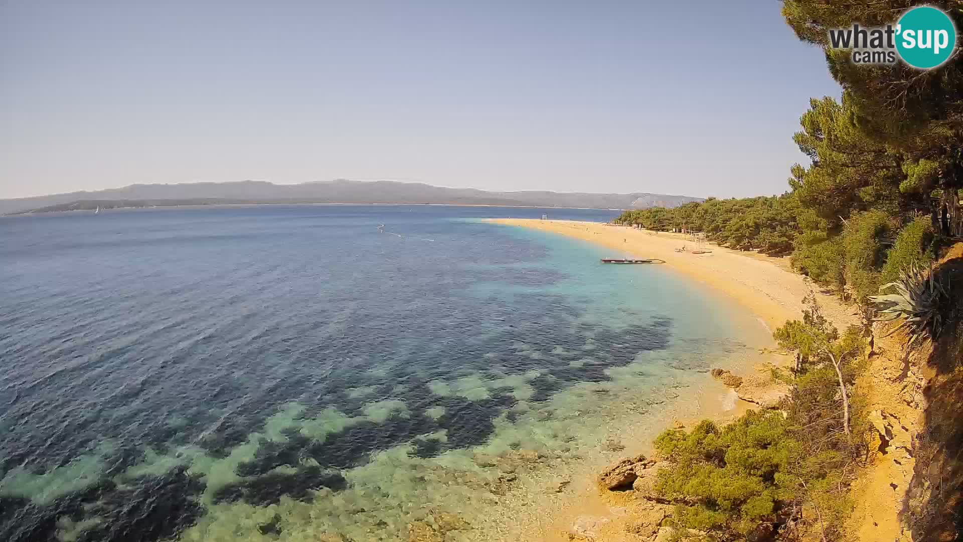 Webcam Bol Zlatni Rat – Live View from Brač Island