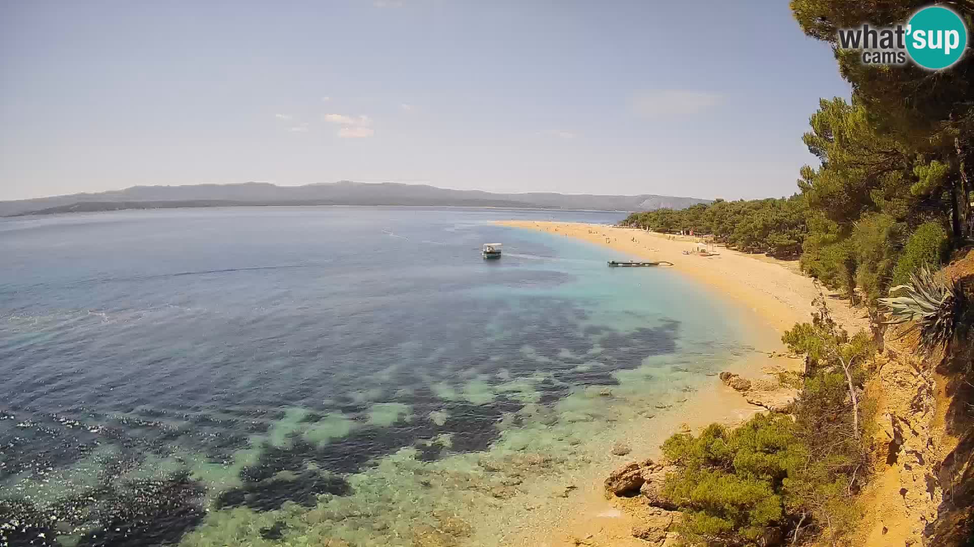 Webcam Bol Zlatni Rat – Vue en direct depuis l’île de Brač