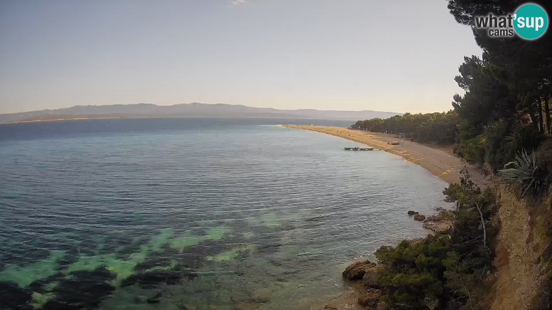Webcam Bol Zlatni Rat – Live View from Brač Island