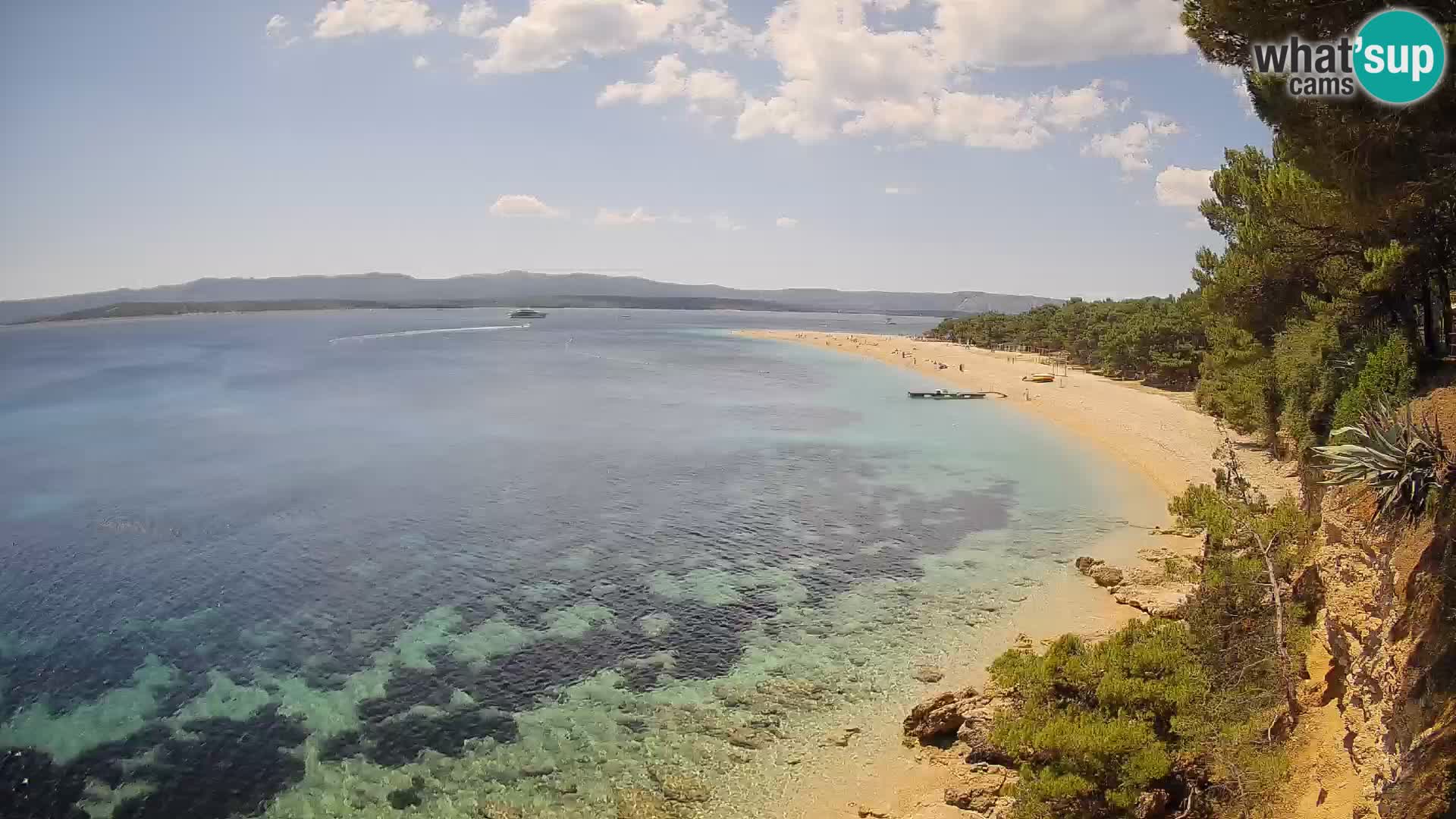 Webcam Bol Zlatni Rat – Diretta dalla spiaggia più famosa di Brač