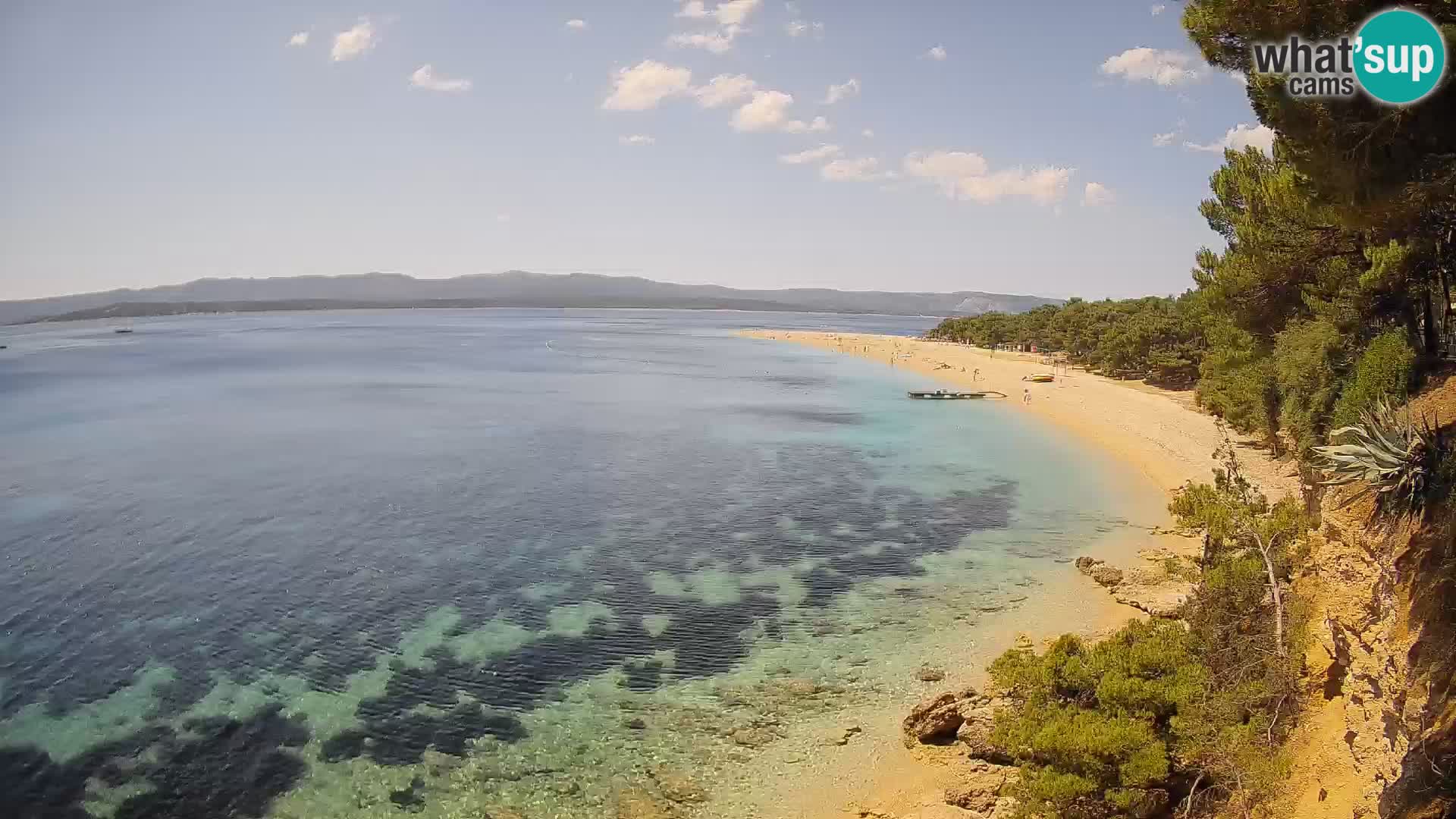 Webcam Bol Zlatni Rat – Vue en direct depuis l’île de Brač