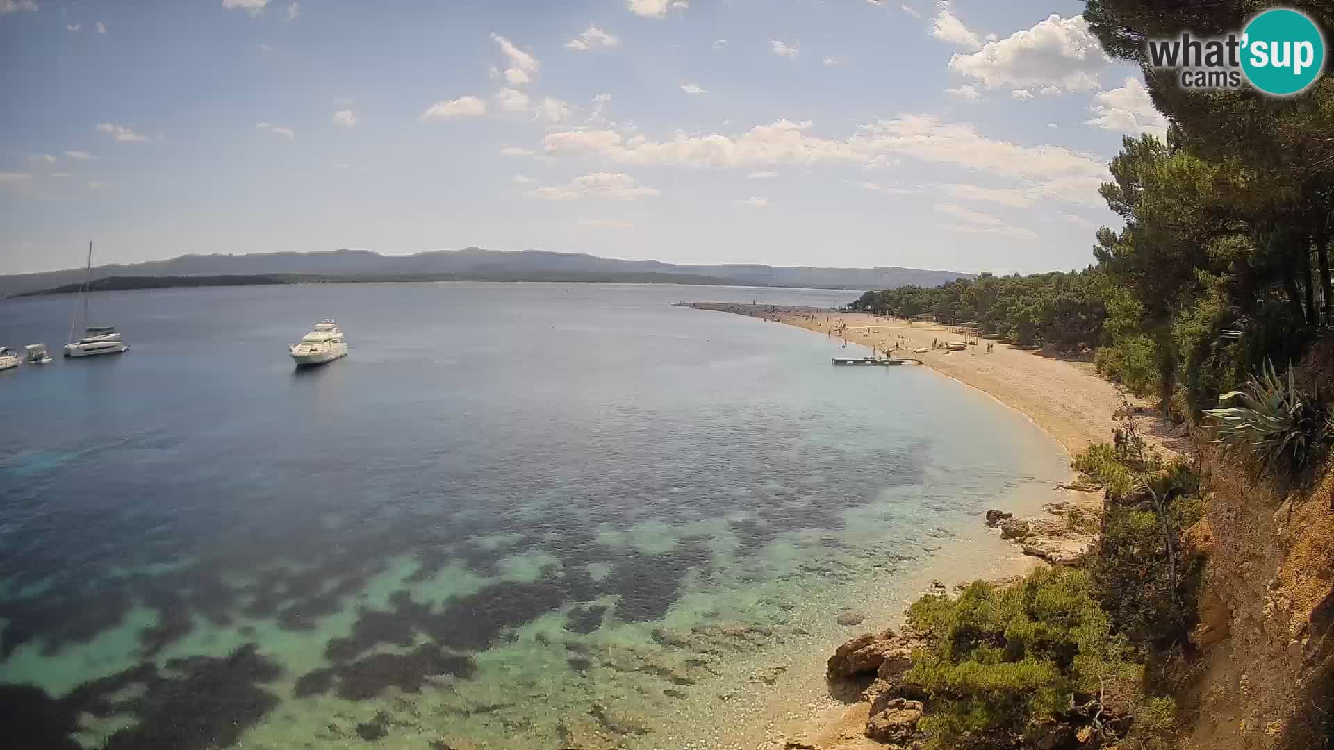 Webcam Bol Zlatni Rat – Live View from Brač Island