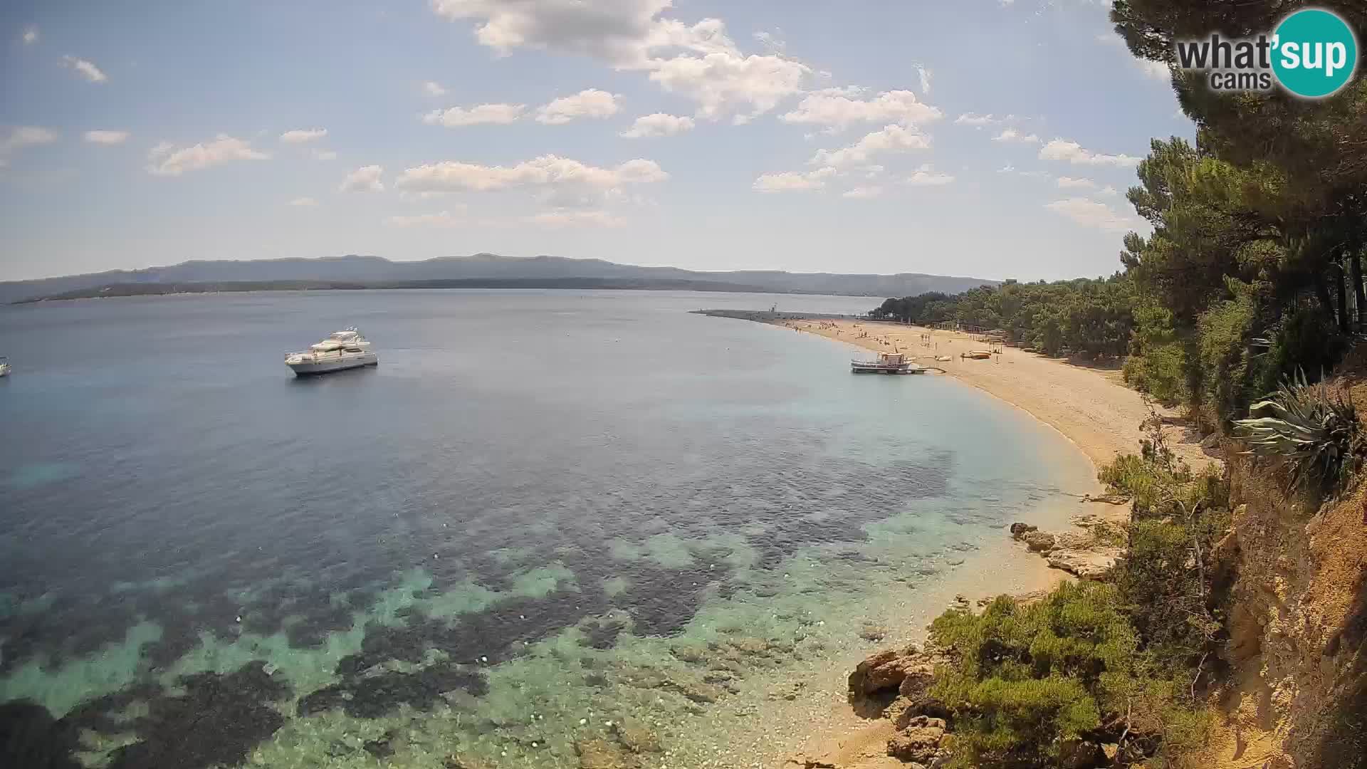 Webcam Bol Zlatni Rat – Live View from Brač Island
