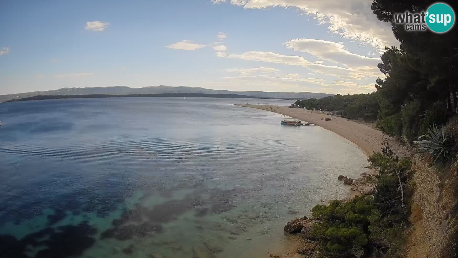 Webcam Bol Zlatni Rat – Vue en direct depuis l’île de Brač