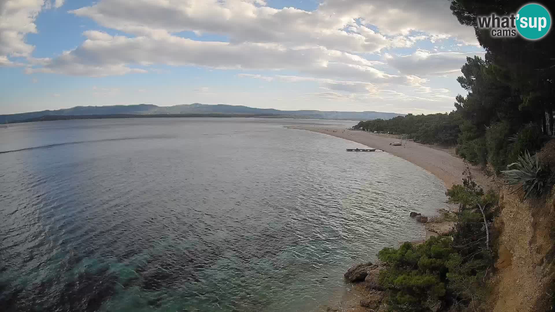 Webcam Bol Zlatni Rat – Vue en direct depuis l’île de Brač