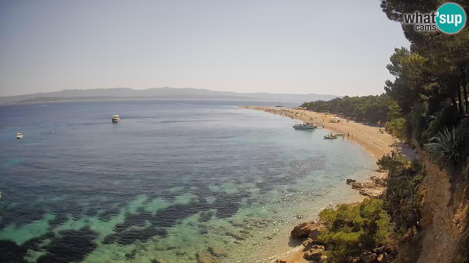 Webcam Bol Zlatni Rat – Live View from Brač Island