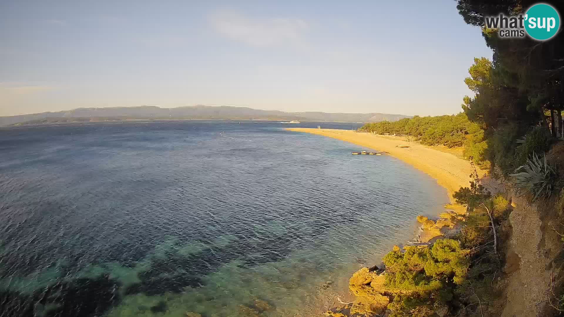 Webcam Bol Zlatni Rat – Vue en direct depuis l’île de Brač