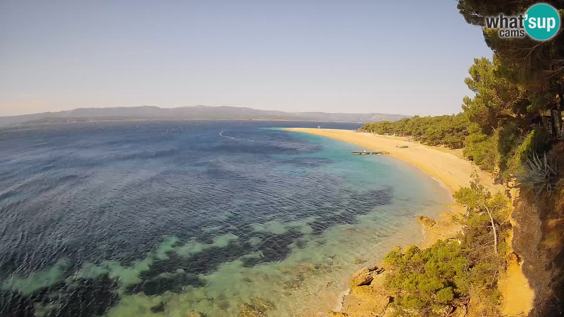 Webcam Bol Zlatni Rat – Vue en direct depuis l’île de Brač