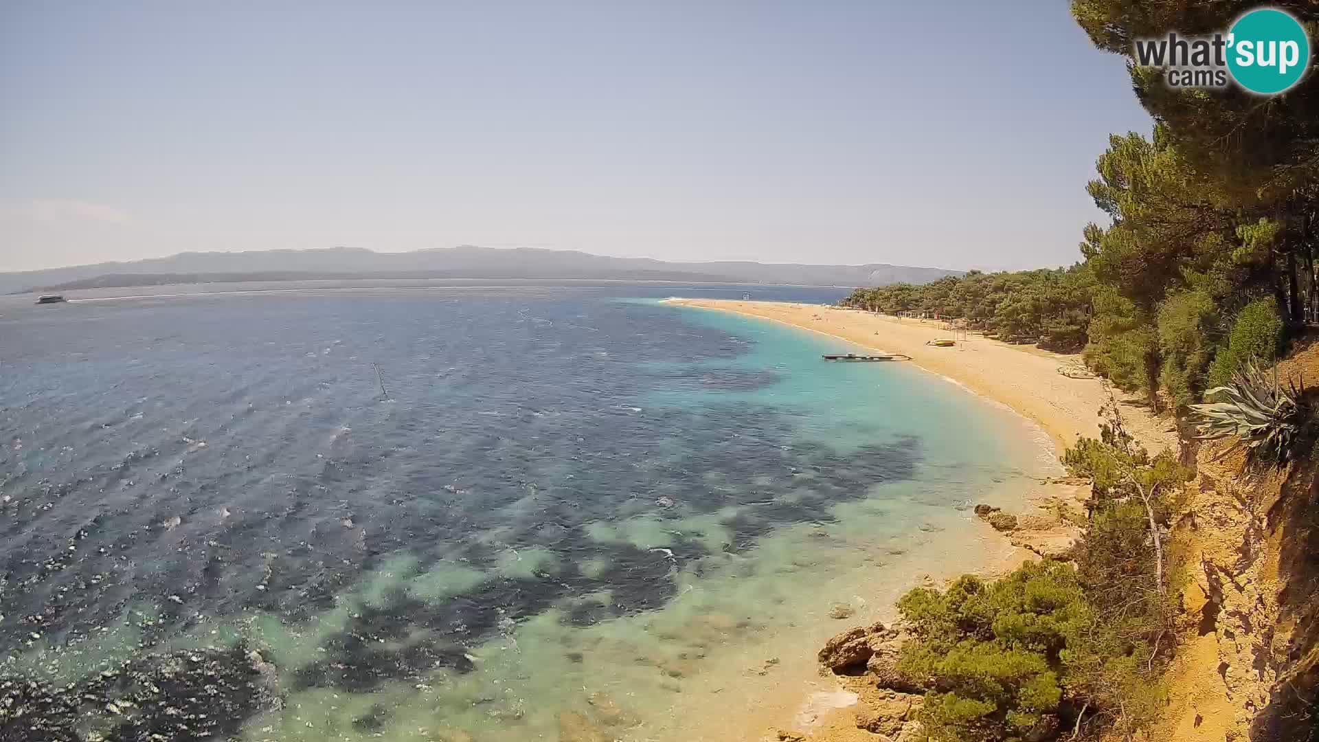 Webcam Bol Zlatni Rat – Live View from Brač Island