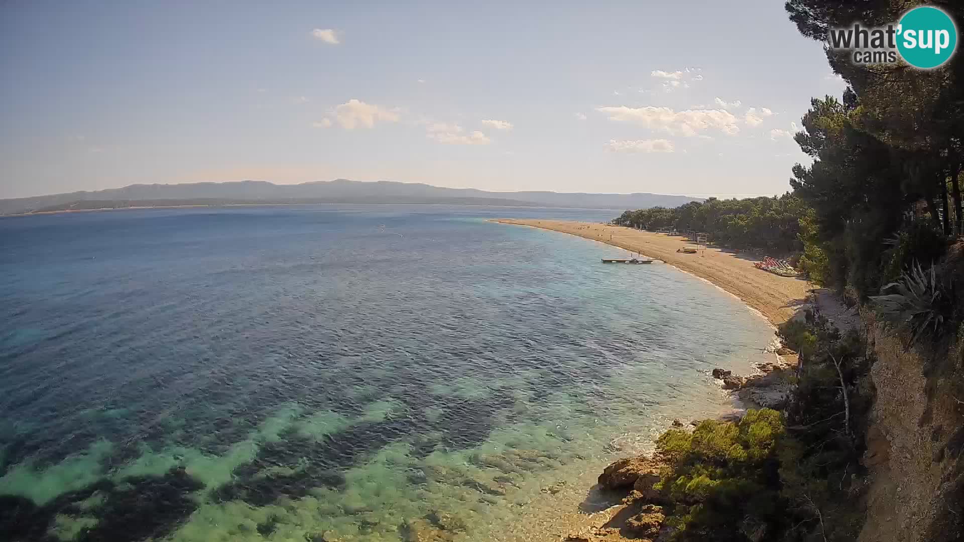 Webcam Bol Zlatni Rat – Live View from Brač Island