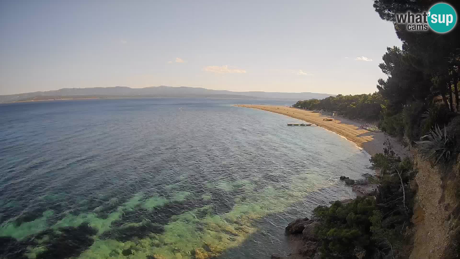 Webcam Bol Zlatni Rat – Vue en direct depuis l’île de Brač