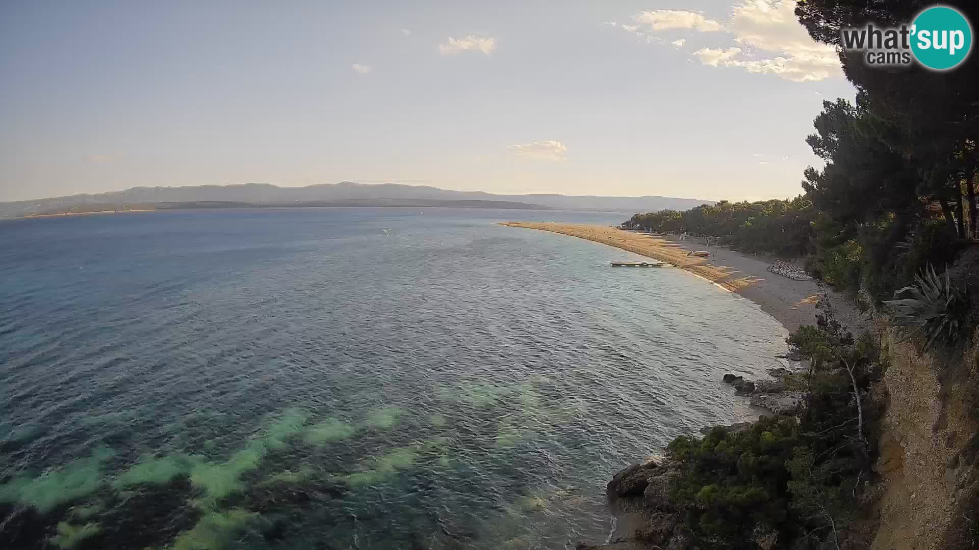 Webcam Bol Zlatni Rat – Live View from Brač Island