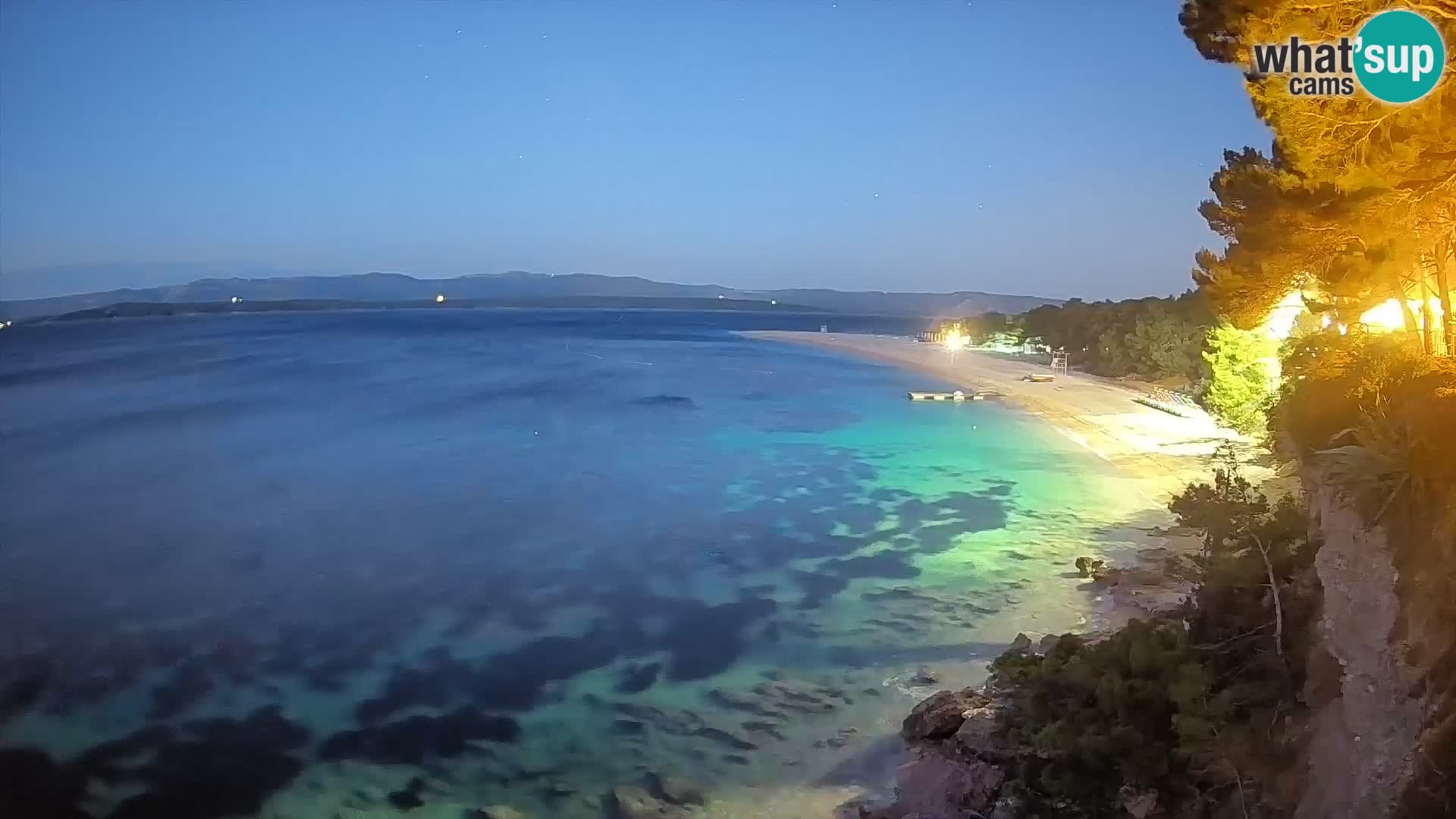 Webcam Bol Zlatni Rat – Vue en direct depuis l’île de Brač
