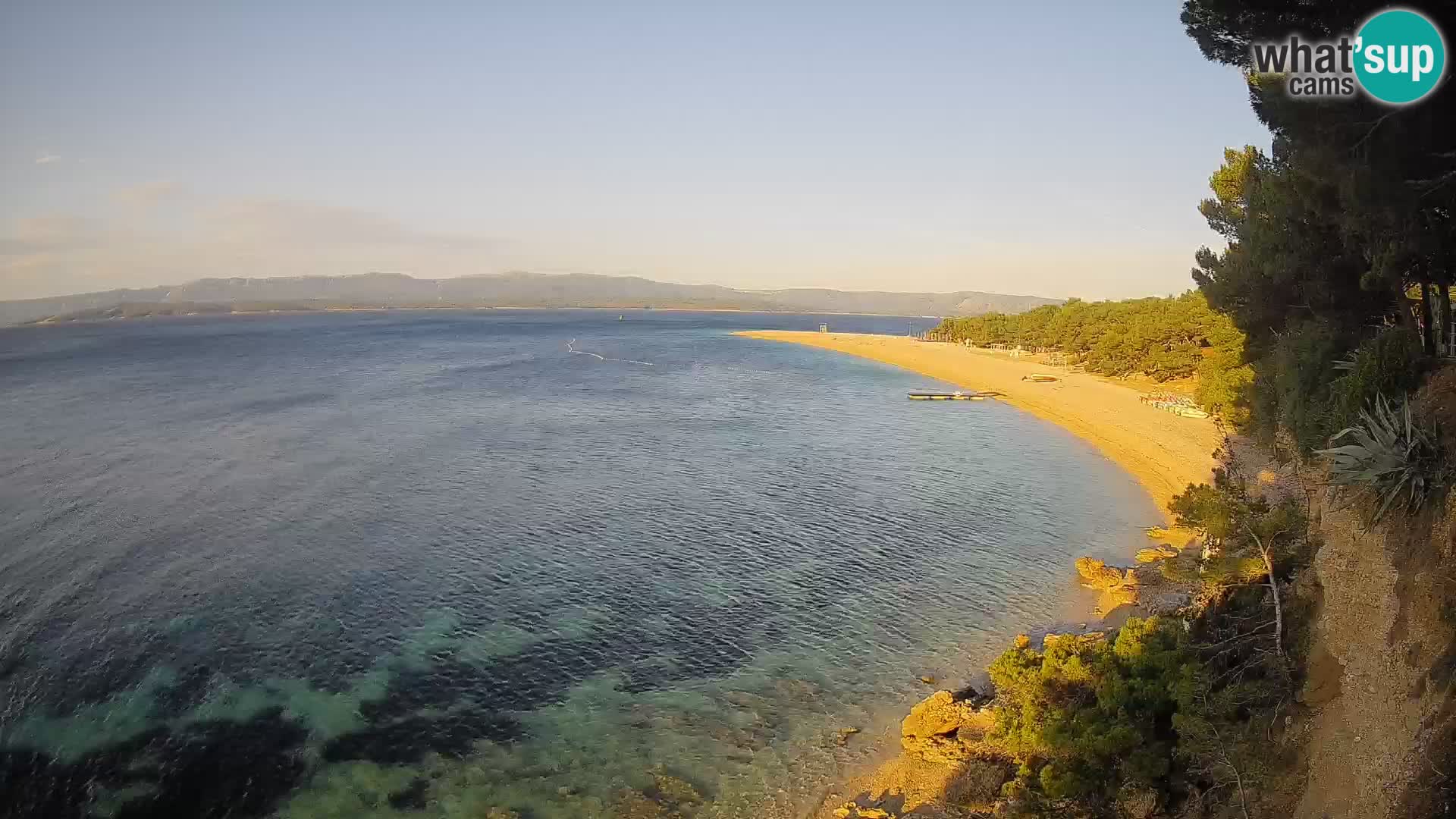 Webcam Bol Zlatni Rat – Vue en direct depuis l’île de Brač