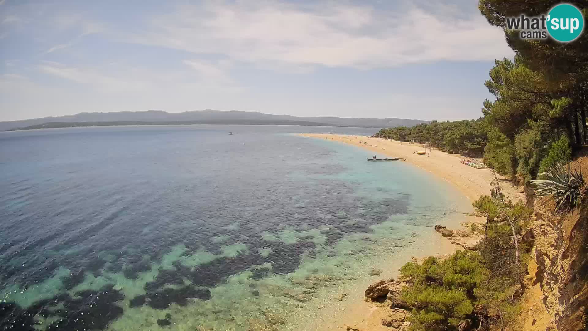 Webcam Bol Zlatni Rat – Live View from Brač Island