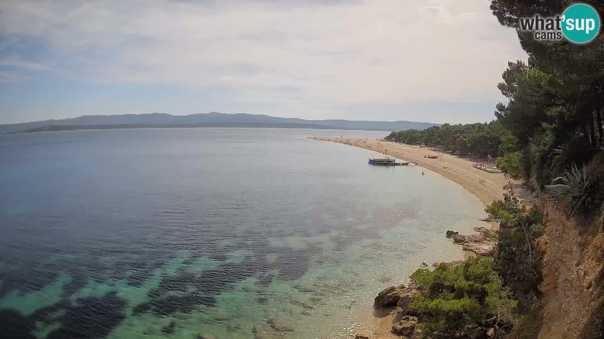 Webcam Bol Zlatni Rat – Diretta dalla spiaggia più famosa di Brač