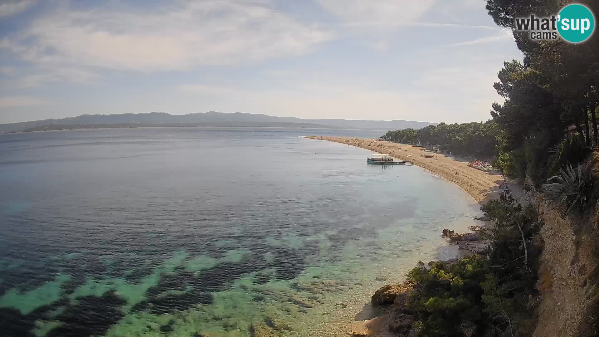 Webcam Bol Zlatni Rat – Live View from Brač Island