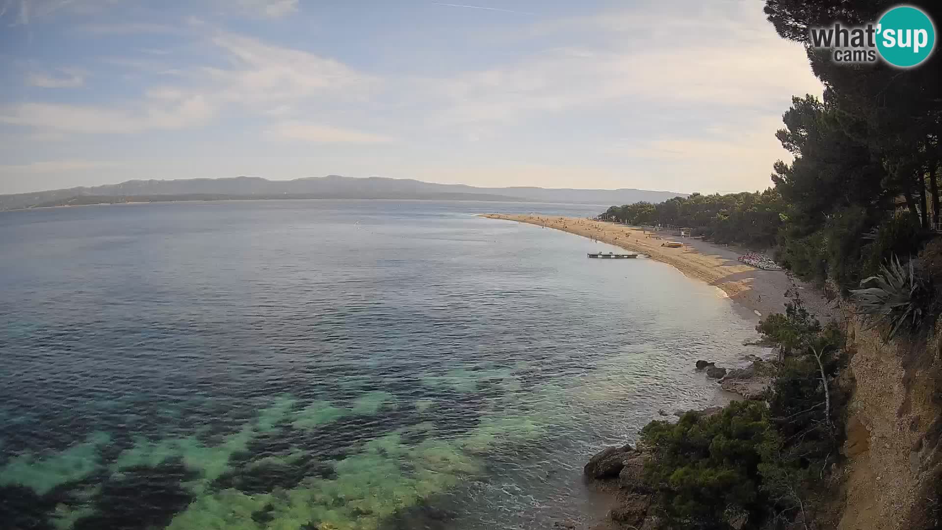 Webcam Bol Zlatni Rat – Live View from Brač Island
