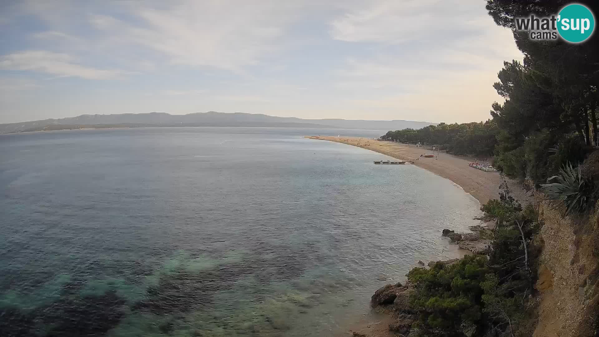 Webcam Bol Zlatni Rat – Live View from Brač Island